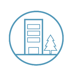 Zero Emission Buildings Icon